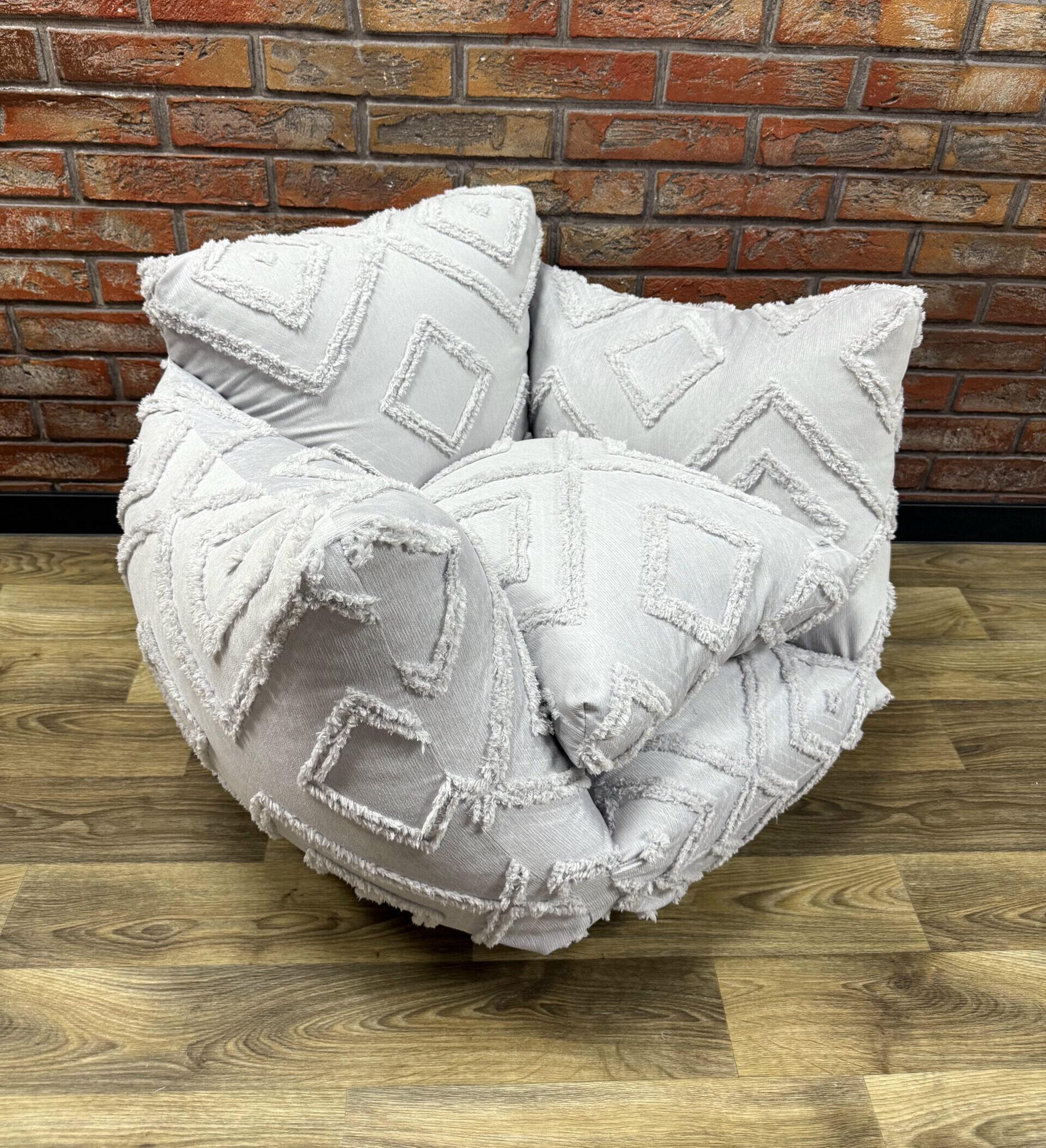 Кресло бескаркасное Comfort Home пике скандинавское 90х60х70 см (5054979)