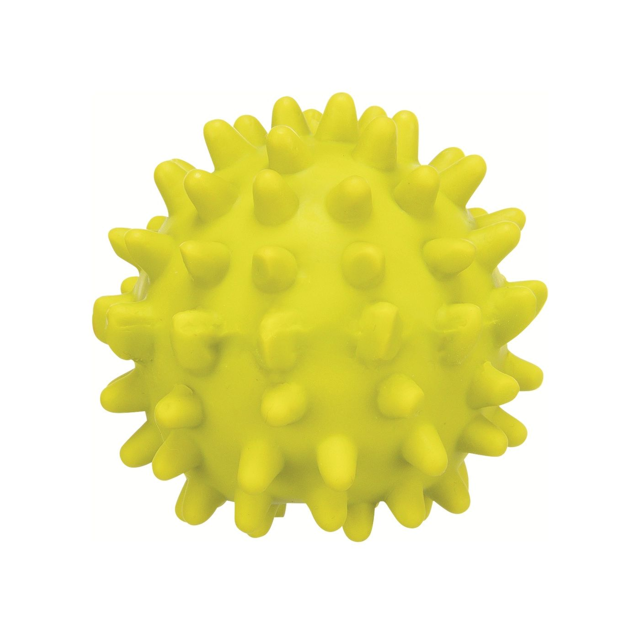Игрушка для собак Trixie Мяч-ежик с пискавкой латекс 6 см Желтый (4011905354316_2)
