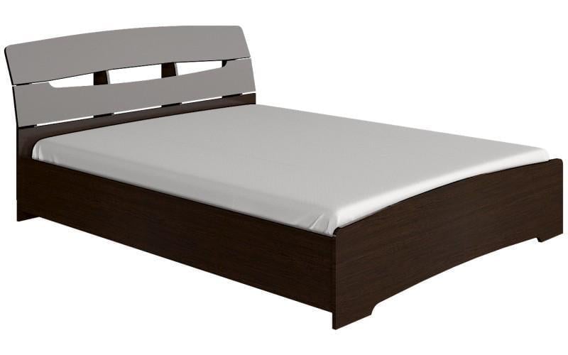 Кровать двуспальная Еверест Марго-1600 Венге темный