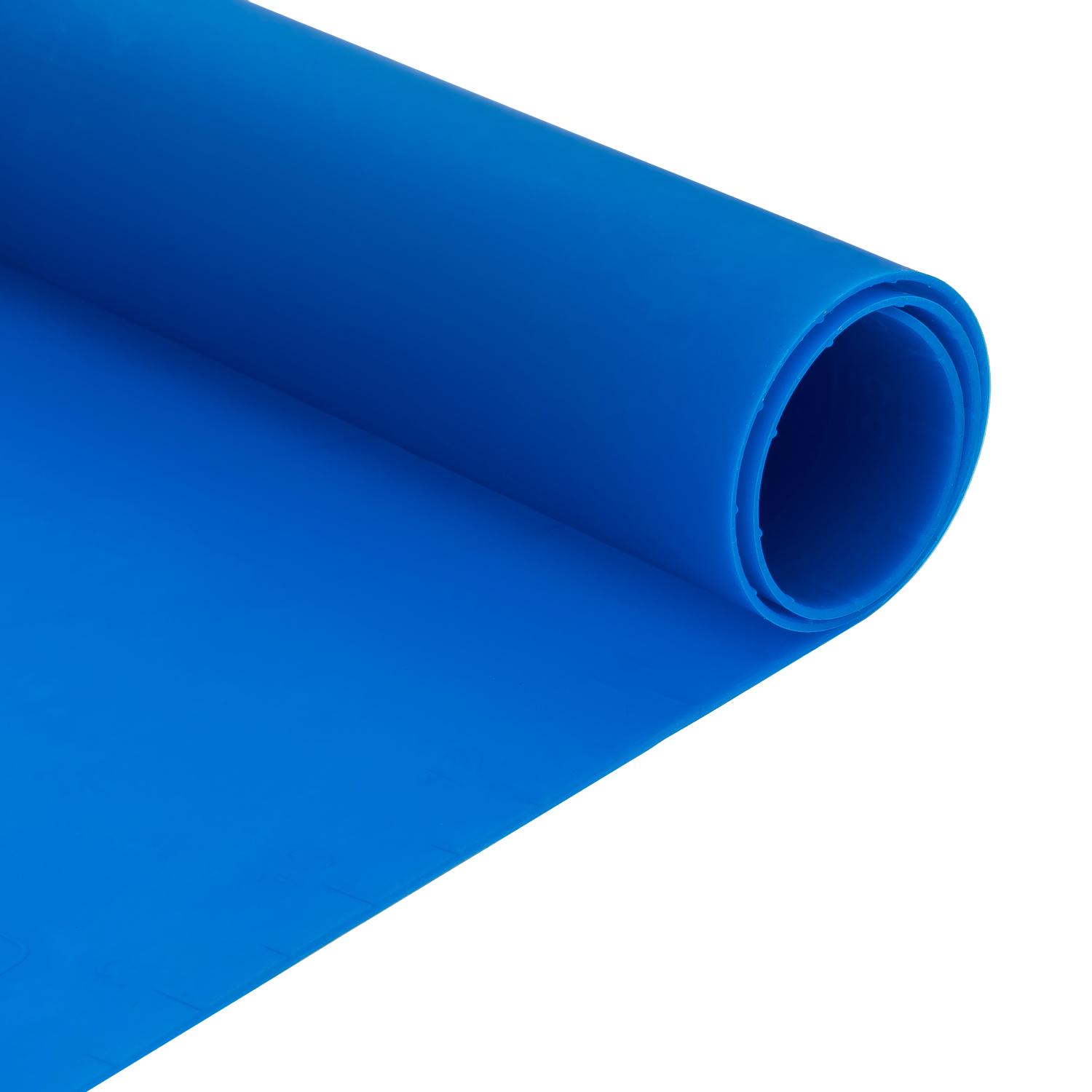 Килимок для розкочування тіста 30х40 см Синій (87159) - фото 5