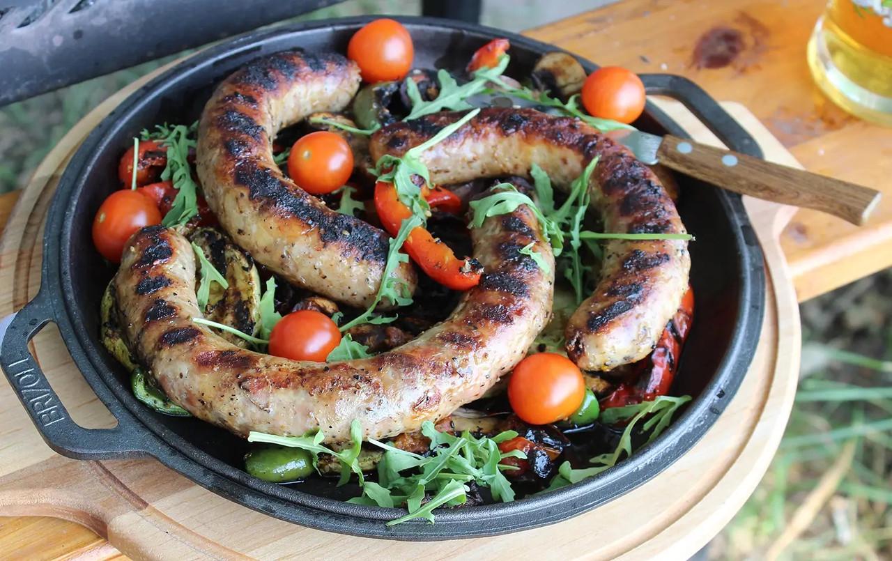 Казан чугунный азиатский с чугунной крышкой-сковородой Brizoll 4 л (KA04-2) - фото 10