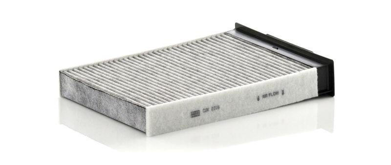 Фильтр салона Mann-Filter для Renault Megane II 02-10 угольный (CUK 2316)