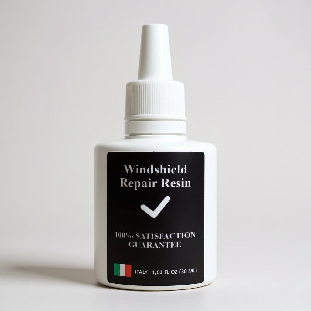 Полимер для ремонта лобового стекла Windshield Repair Resin жидкая смола от трещин и сколов 30 мл