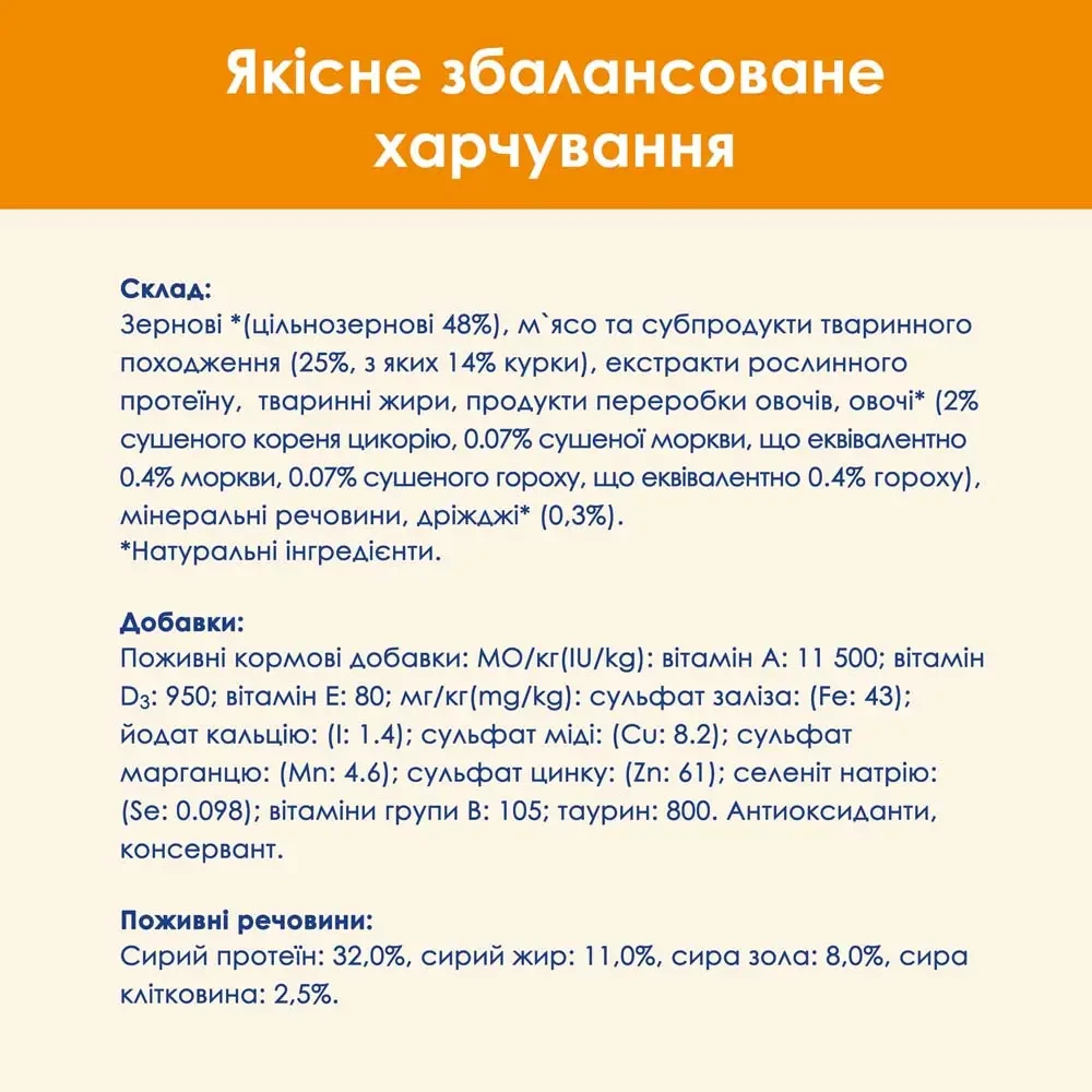 Сухий корм Cat Chow для дорослих котів з куркою 15 кг (5997204514127) - фото 7 Сухий корм Cat Chow для дорослих котів з куркою 15 кг (5997204514127) - фото 7