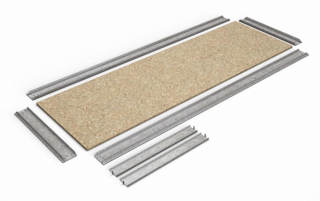 Стелаж Меткас Титан ОД 300 кг/полицю 5 полиць ДСП оцинкований металевий 2160x1800x500 мм (3DPanda-T216221805051) - фото 8 Стелаж Меткас Титан ОД 300 кг/полицю 5 полиць ДСП оцинкований металевий 2160x1800x500 мм (3DPanda-T216221805051) - фото 8