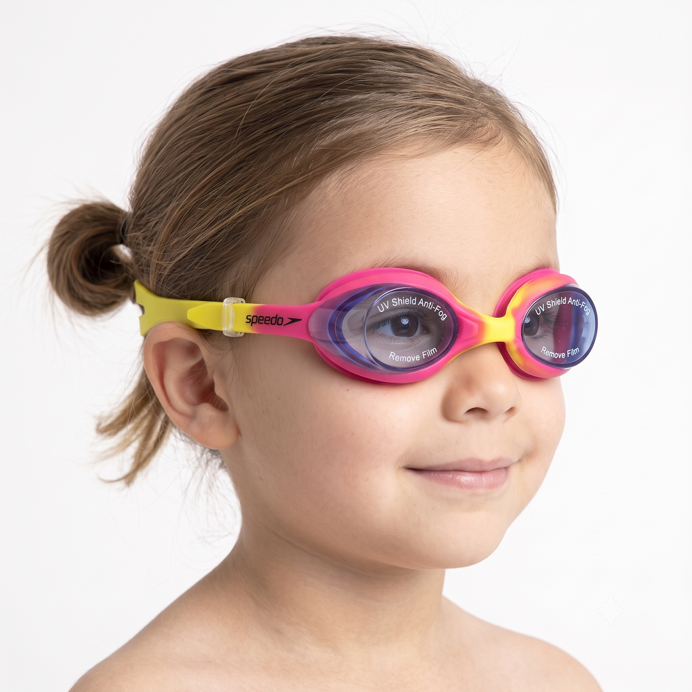 Окуляри для плавання дитячі Speedo Biofuse 1.0 2-6 років Рожевий