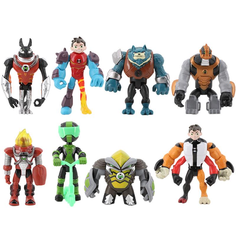 Набор фигурок Ben 10 Mix Up figures Бен 10 8в1 9-13 см - фото 1 Набор фигурок Ben 10 Mix Up figures Бен 10 8в1 9-13 см - фото 1