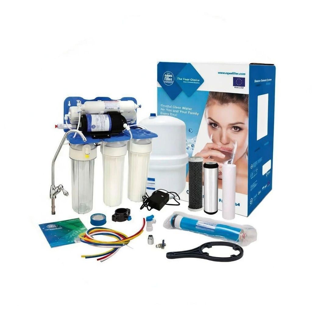 Фильтр для воды RP-RO5-75 пяти ступенчатый обратного осмоса с насосом