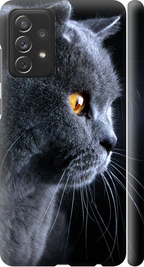 Чехол на Samsung Galaxy A72 A725F Красивый кот (3038m-2247-42517)
