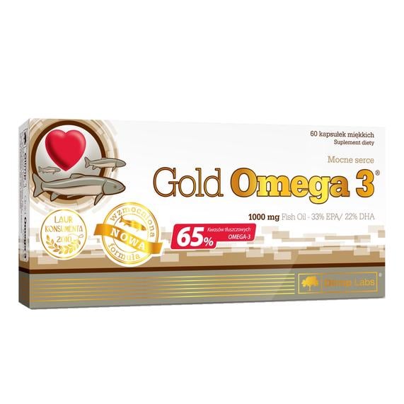 Рыбий жир Olimp Gold Omega 3 65% 60 капс. (00325-01)