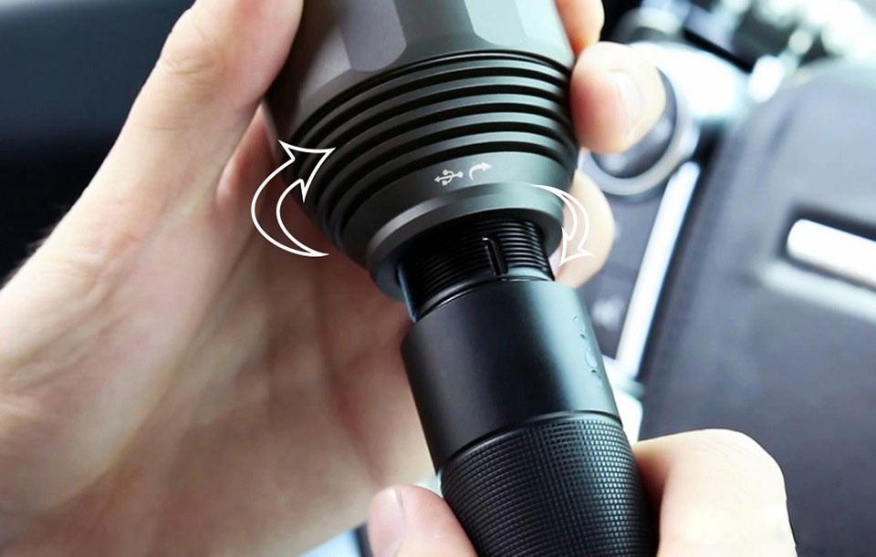 Фонарь Nextool Mijia 2000 lm (+акумулятор 26650) - фото 4 Фонарь Nextool Mijia 2000 lm (+акумулятор 26650) - фото 4