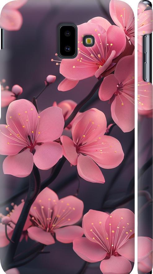 Чехол на Samsung Galaxy J6 Plus 2018 Пурпурная сакура (6075m-1586-42517)