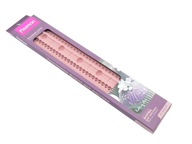 Форма силиконовая Fissman 30x5x0,5 см для мастики рисунок (AY-8450.FT)