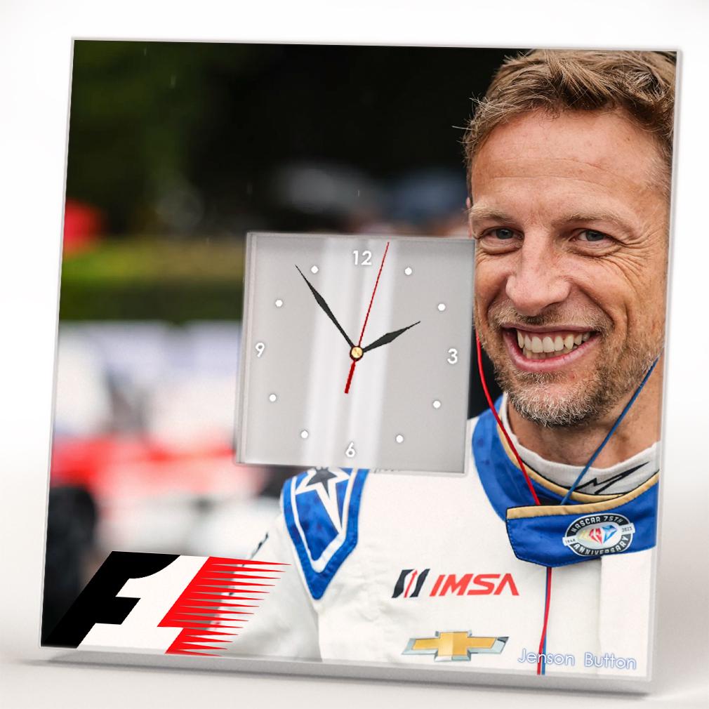 Часы настенные Дженсон Баттон Formula F1260x260 мм (C04398)