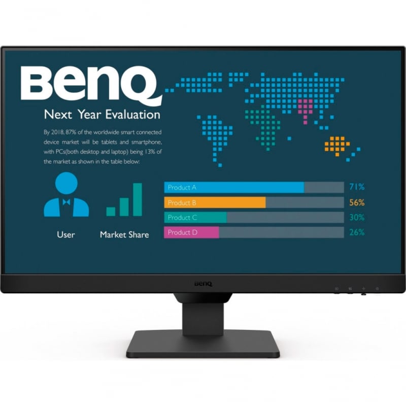 Монитор BenQ BL2490 Black безрамочный IPS 1920x1080 Full HD 23,8"/4W (23252015)