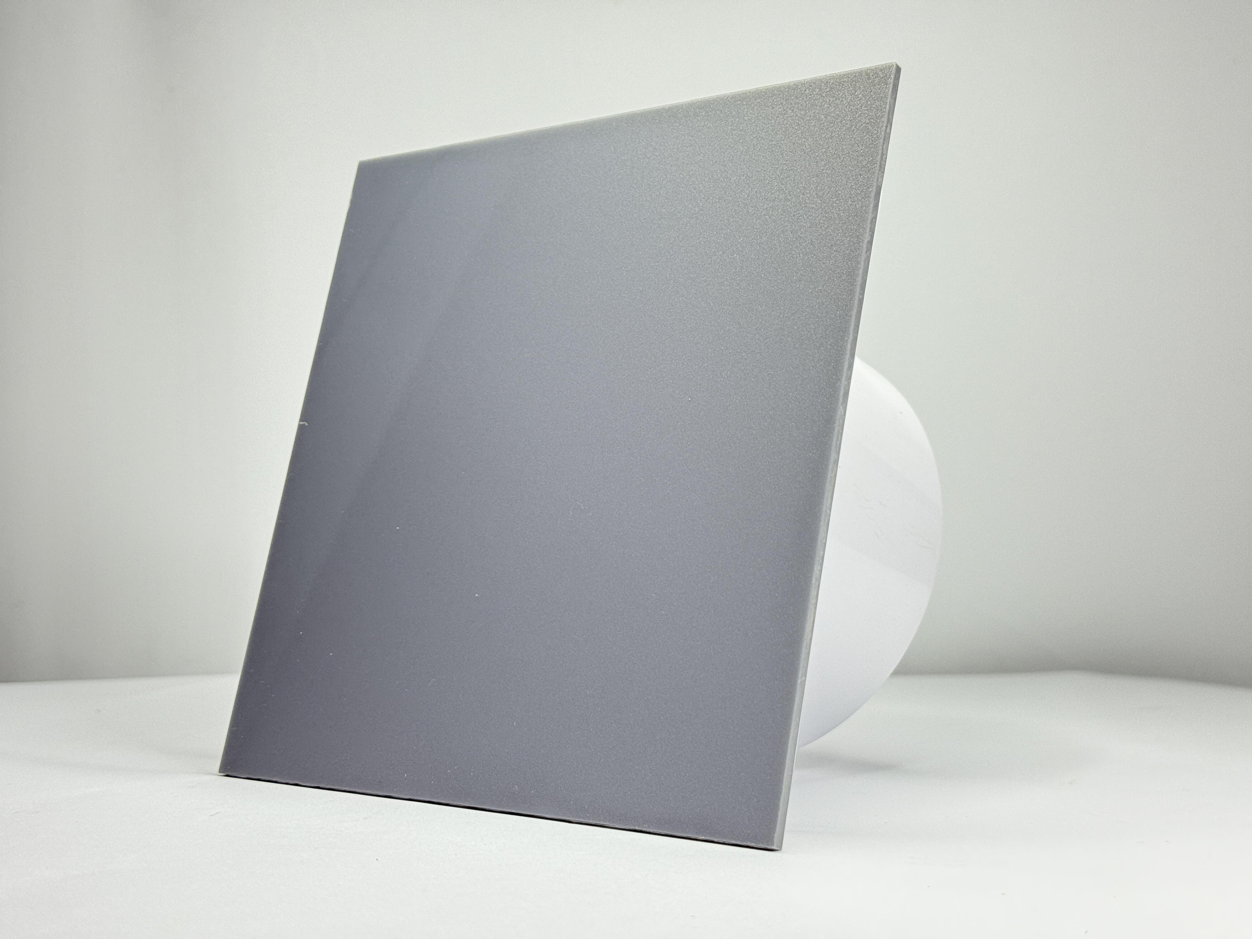 Вентилятор витяжний AirRoxy dRim 125 S BB на кулькових підшипниках із пластиковою панеллю Сірий