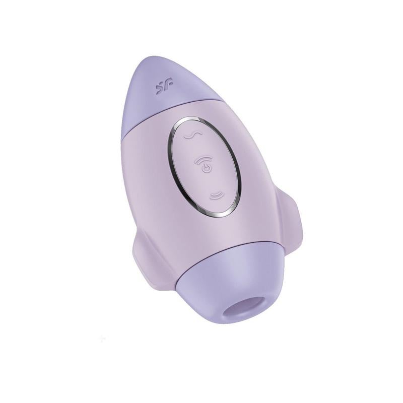 Вибратор вакуумный Satisfyer Mission Control 10 см Фиолетовый (56303)