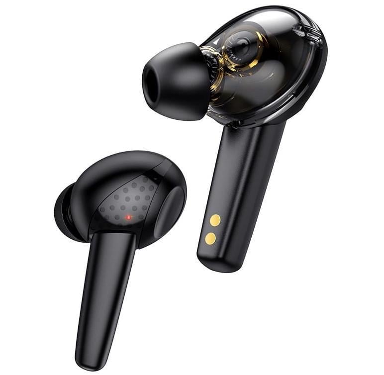 Наушники Bluetooth HOCO Songful TWS dual moving coil ES55 в кейсе Черный (1433046564)