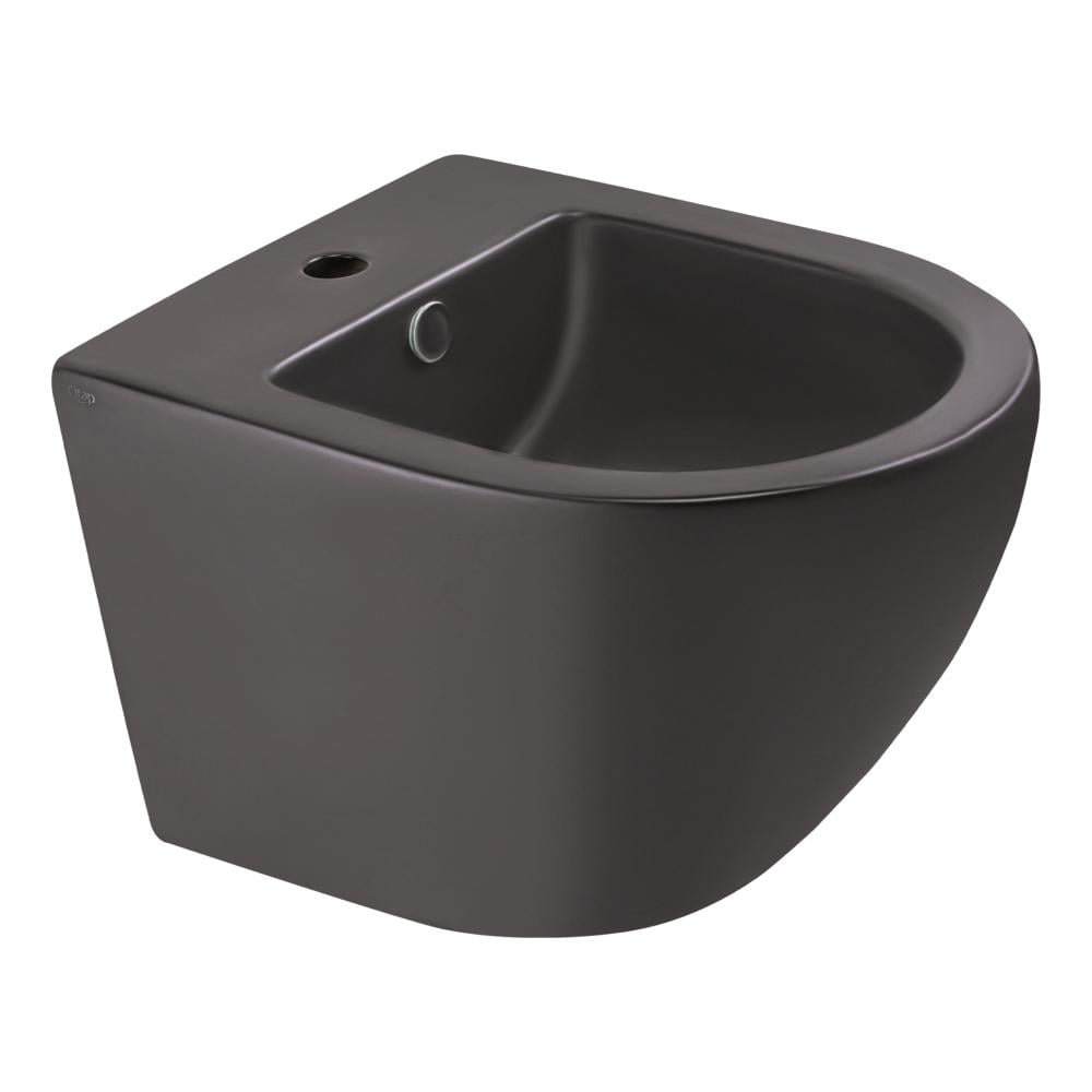 Біде підвісне Qtap Robin 495х370х325 мм Black matt (QT1355046FMB) - фото 1