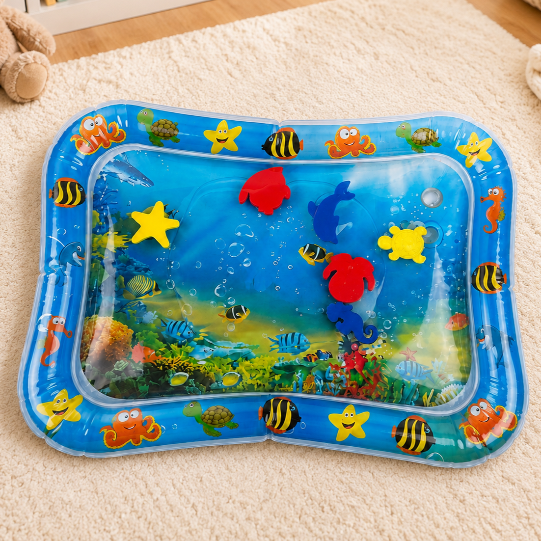 Детский развивающий водный коврик AIAIR O Inflatable Water Play Mat для детей от 3-х месяцев
