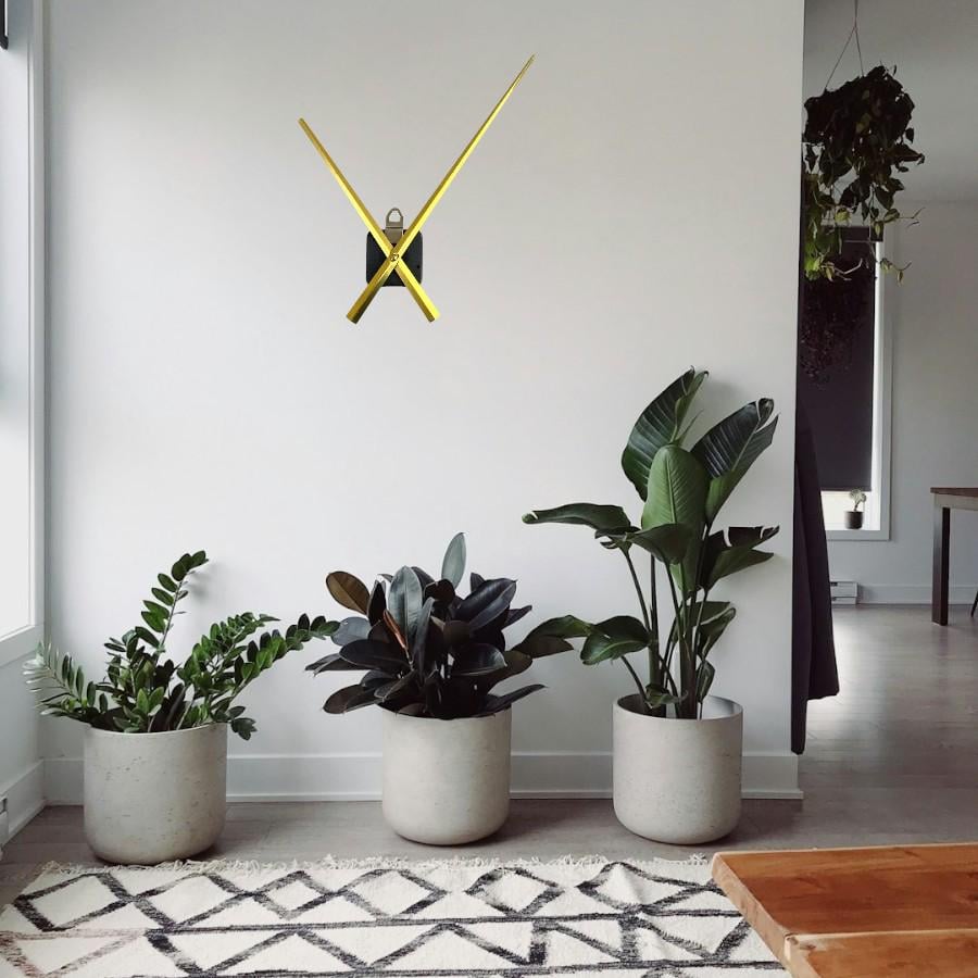 Часовой механизм усиленный шток 19/6 мм стрелки 31,3-23,5 см Золотистый (2891) - фото 3 Часовой механизм усиленный шток 19/6 мм стрелки 31,3-23,5 см Золотистый (2891) - фото 3