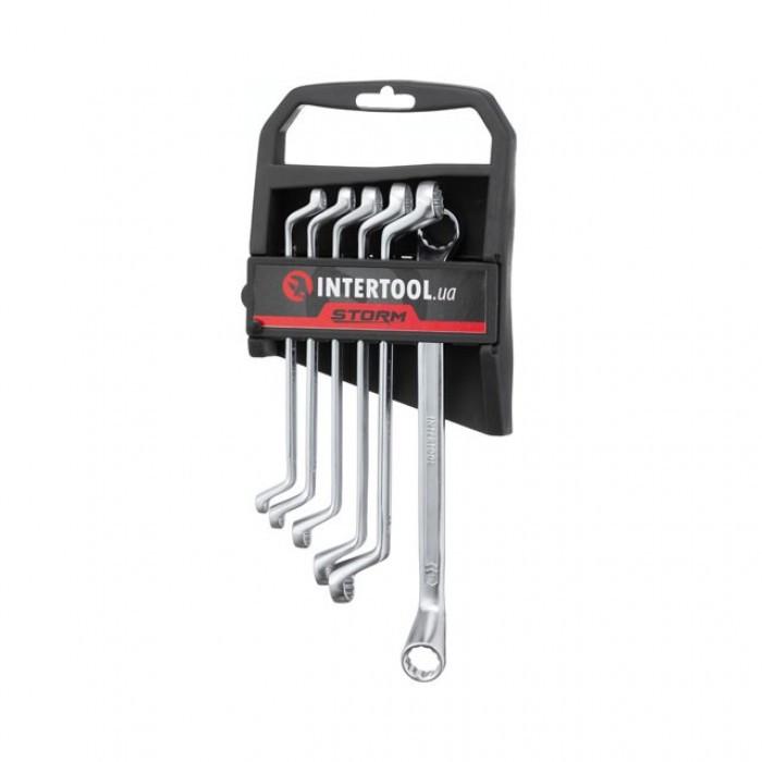 Набор накидных ключей Intertool XT-1201 6-17 мм Cr-V 6 шт.