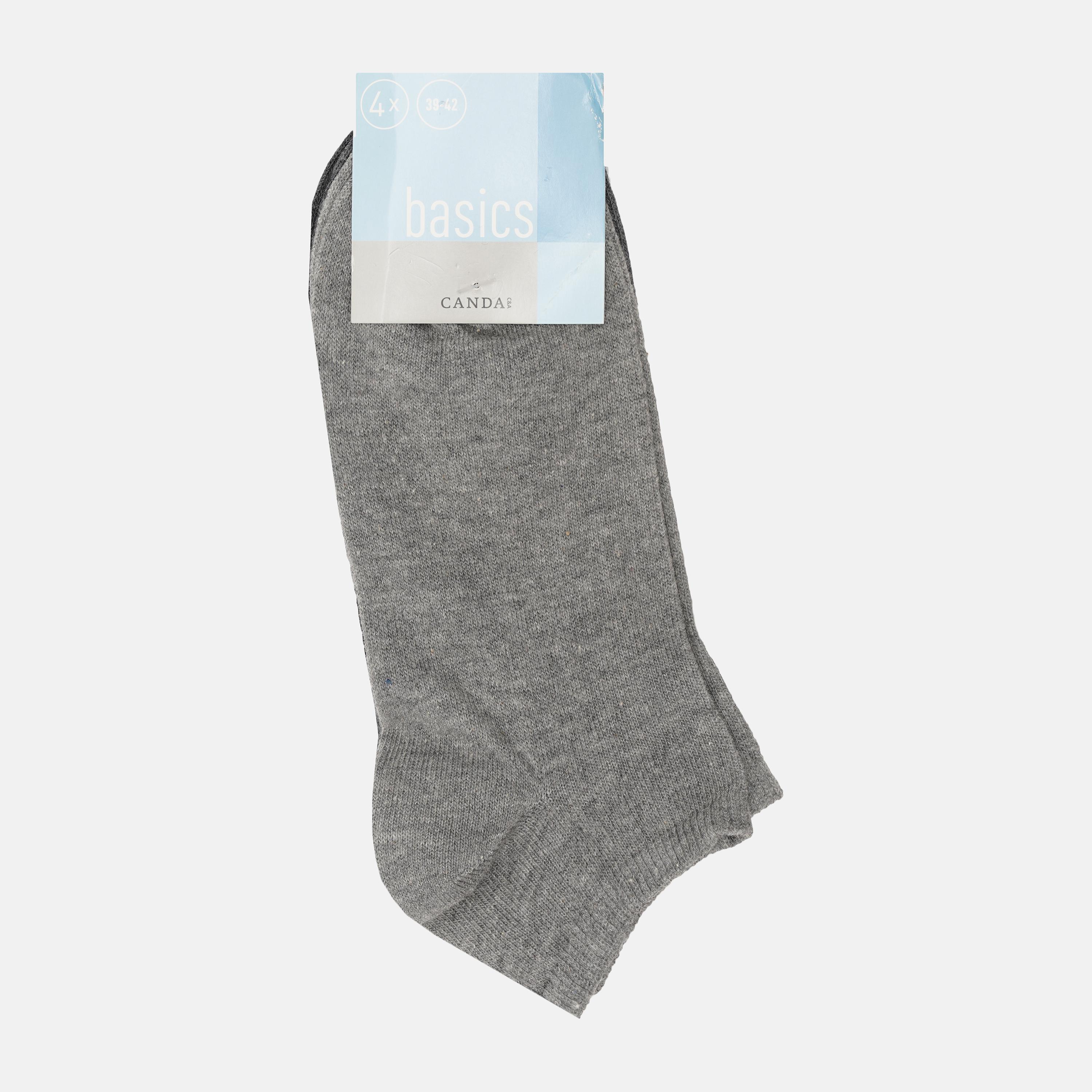 Шкарпетки C&A 4 пари р. 35-38 Сірий (2252120229013)
