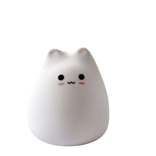 Ночник детский силиконовый Fresh Aroma котик