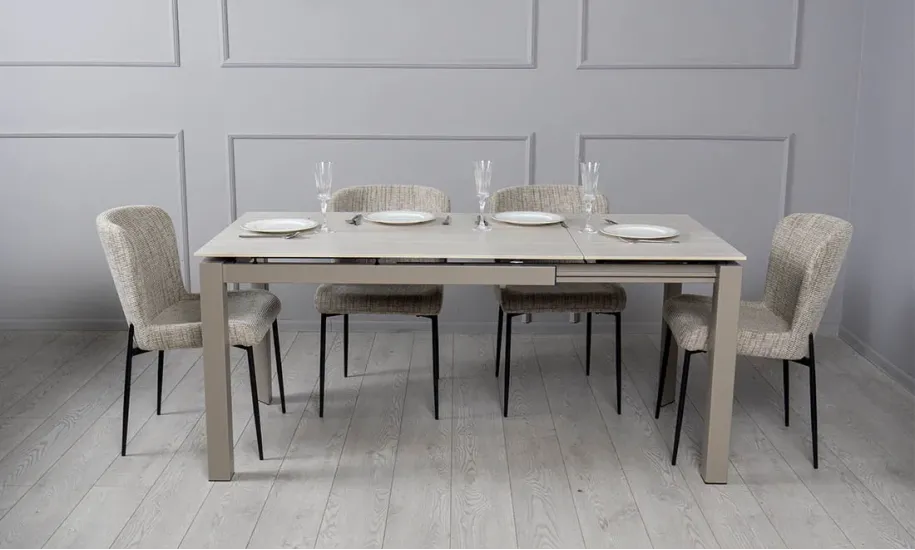 Стол раскладной Ларс 1200/1700x800x750 мм Бежевый - фото 10