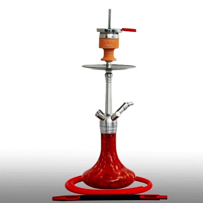 Кальян AMY Deluxe SS 11 Little feather на 1 персону 57 см Красный (641105197)