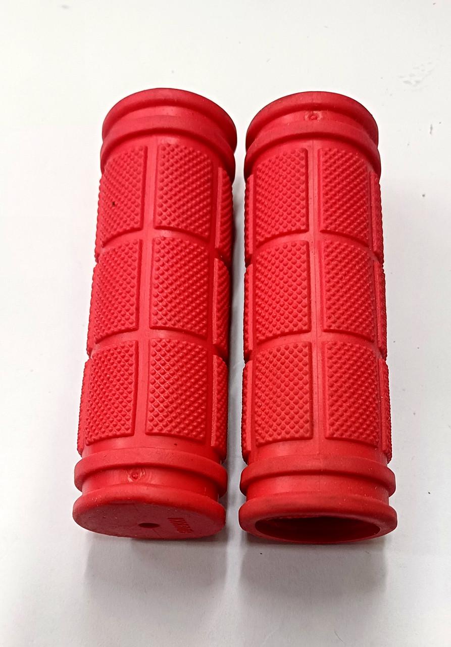 Грипси для дитячого велосипеда 90 мм Червоний (26711497)