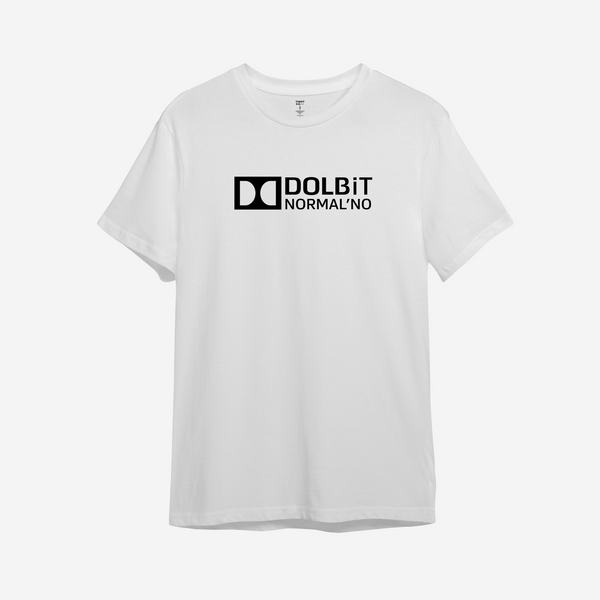 Футболка мужская JHK с принтом "Dolbit normal'no" XXL Белый (1004055595-12) - фото 1 Футболка мужская JHK с принтом "Dolbit normal'no" XXL Белый (1004055595-12) - фото 1