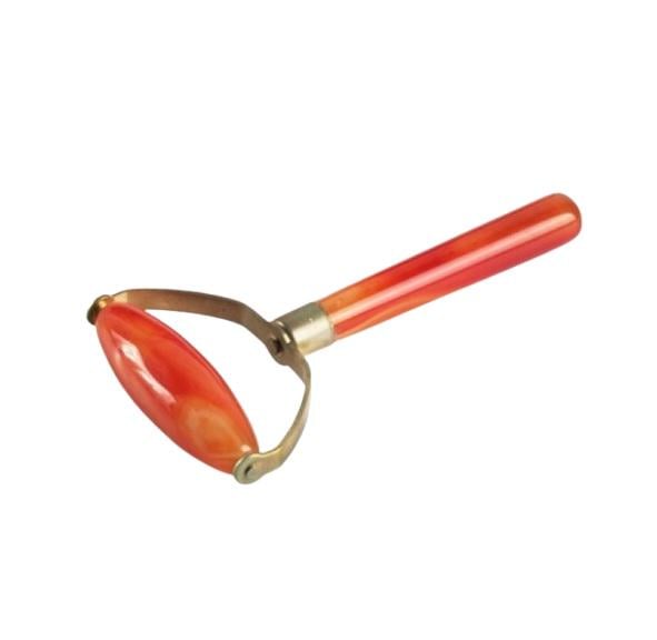 Масажер-валик роликовий Сердолик 12 см Orange (112939) Масажер-валик роликовий Сердолик 12 см Orange (112939)