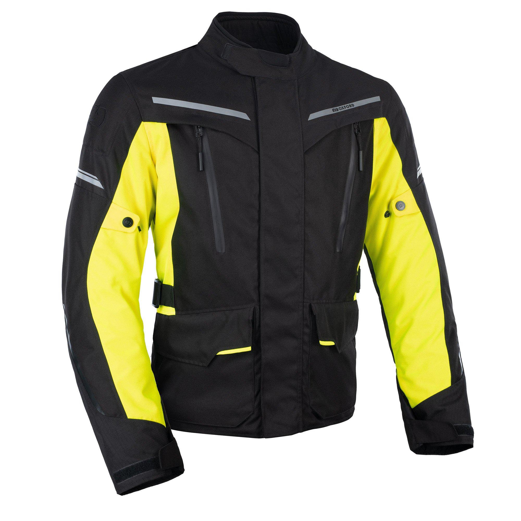 Мотокуртка OXFORD Metro 2.0 MS Jkt M Black/Fluo (39358)