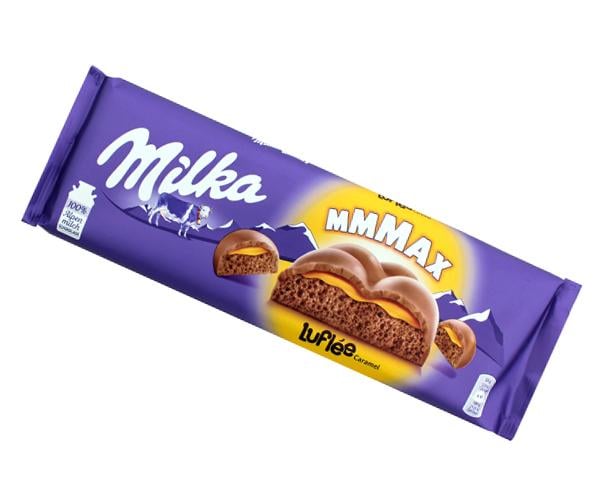 Шоколад молочний Milka Luflee Caramel 250 г