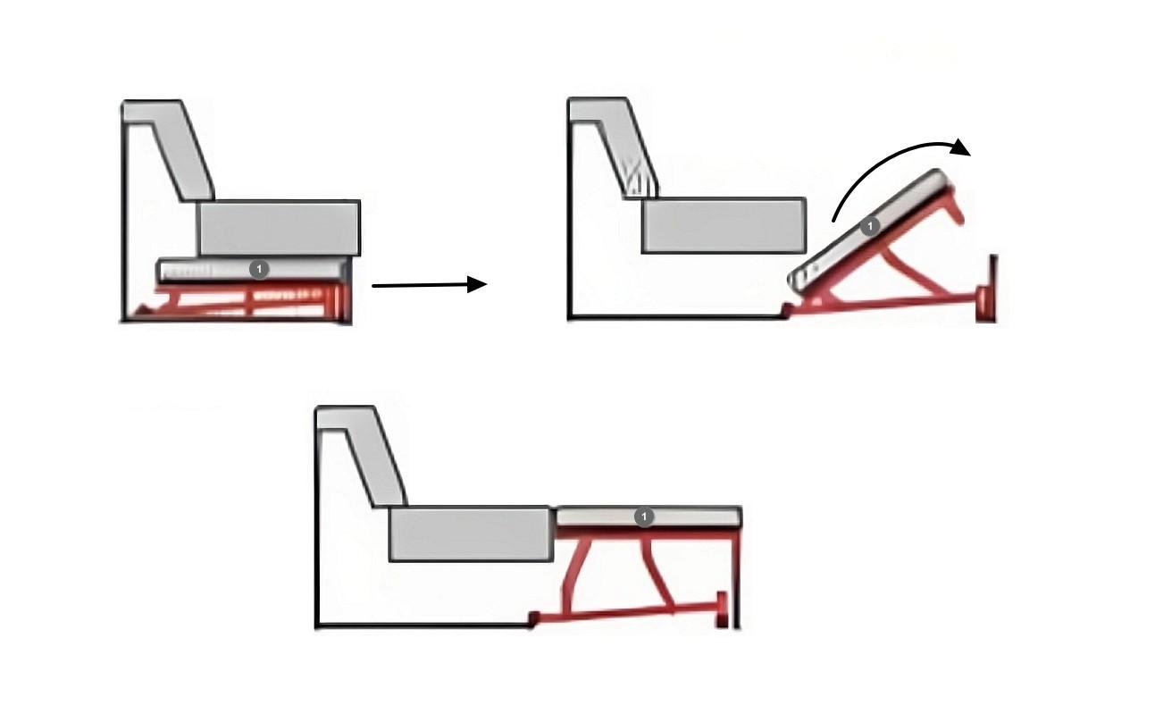 Диван угловой раскладной Monaco Perfect Home натуральное дерево ДСП/ткань Velluto 33 Янтарный (49559) - фото 10