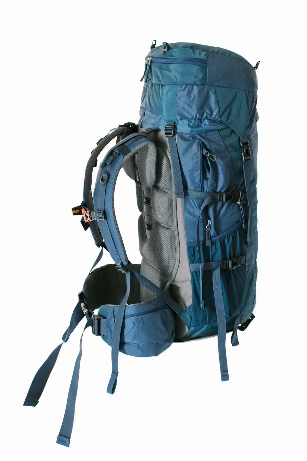 Рюкзак туристический Tramp Tramp Floki 50/10 л 63х27х25 см Синий (UTRP-046-blue) - фото 2