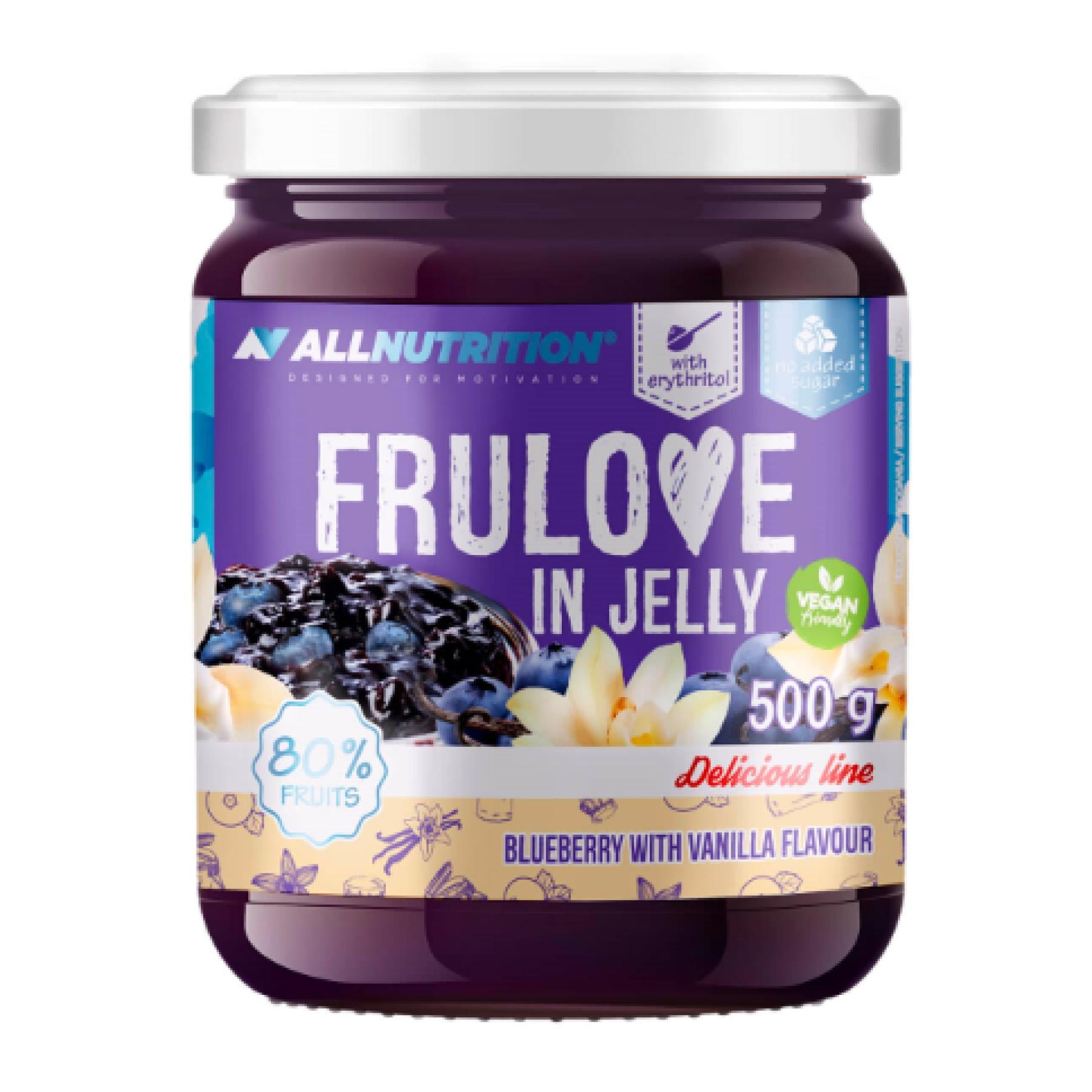Джем Frulove in Jelly 500 г Blueberry White Vanilla (2022-09-0384)