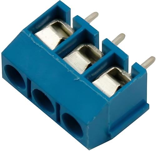 Клеммная колодка на 3 контакта шаг 5 мм KF301-3P 10 шт. (2215) - фото 1 Клеммная колодка на 3 контакта шаг 5 мм KF301-3P 10 шт. (2215) - фото 1