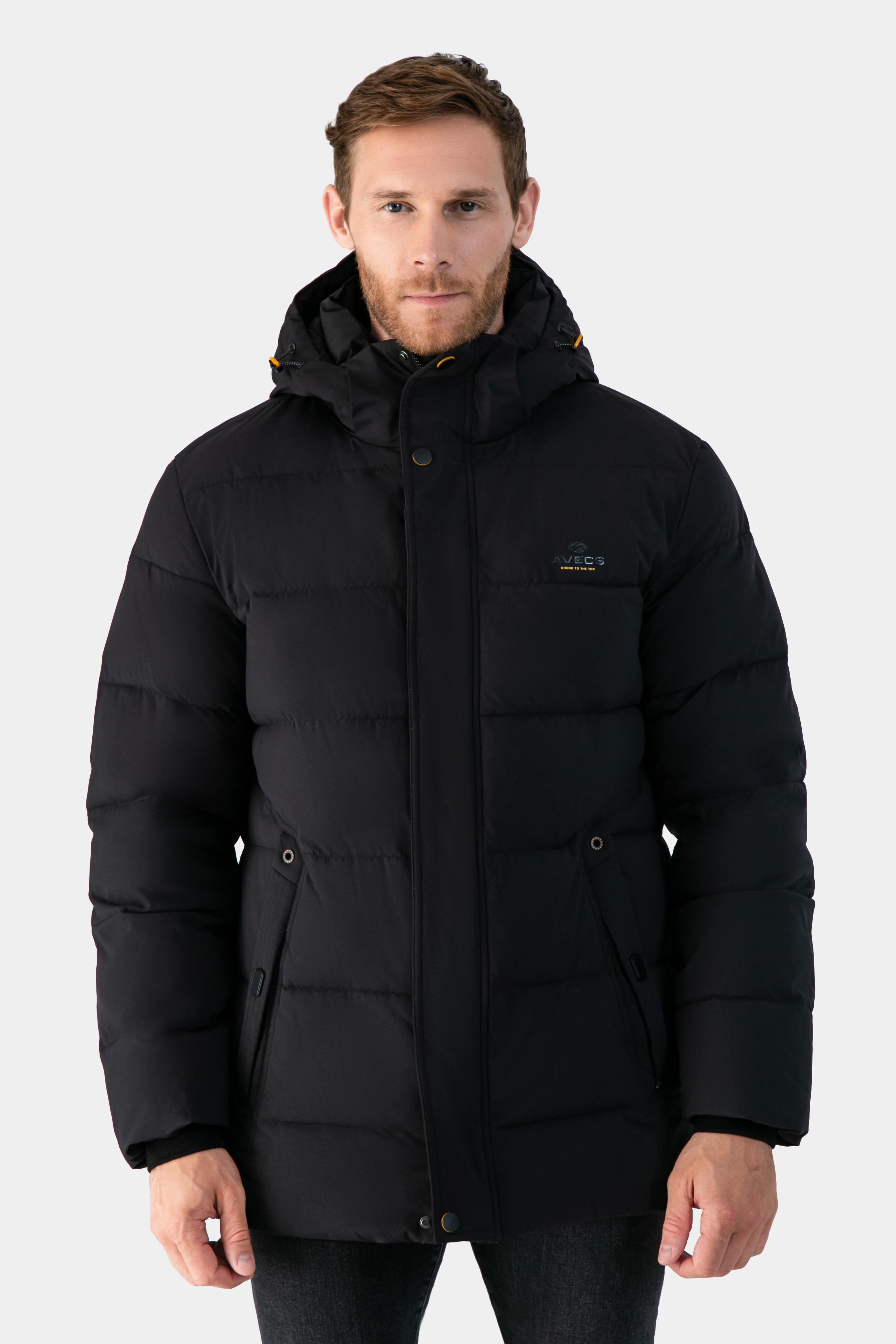 Куртка мужская Avecs 70496/17 XL Черный - фото 4 Куртка мужская Avecs 70496/17 XL Черный - фото 4