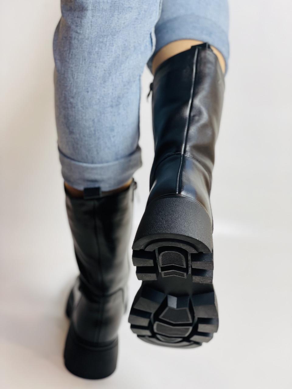 Ботинки женские зимние Farinni р. 40 25,5 см Черный (2682) - фото 3 Ботинки женские зимние Farinni р. 40 25,5 см Черный (2682) - фото 3