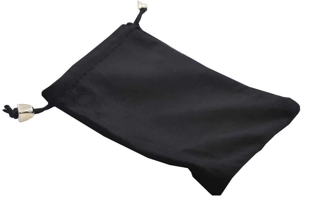 Оксамитовий мішечок для монет Leuchtturm 100х140 мм L Чорний (А19647)