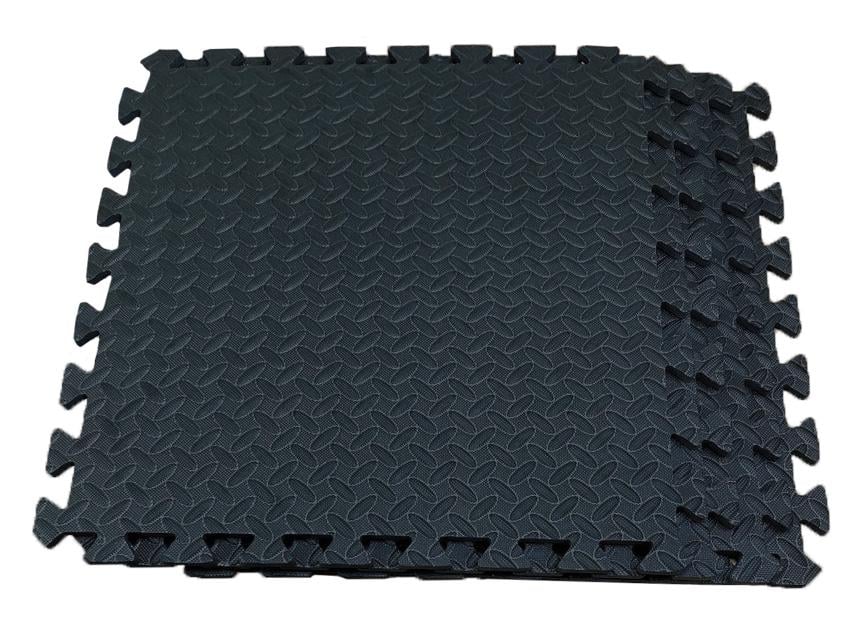 Пол мягкий-пазл EVA 500х500х10 мм Черный (1994659600) - фото 4 Пол мягкий-пазл EVA 500х500х10 мм Черный (1994659600) - фото 4