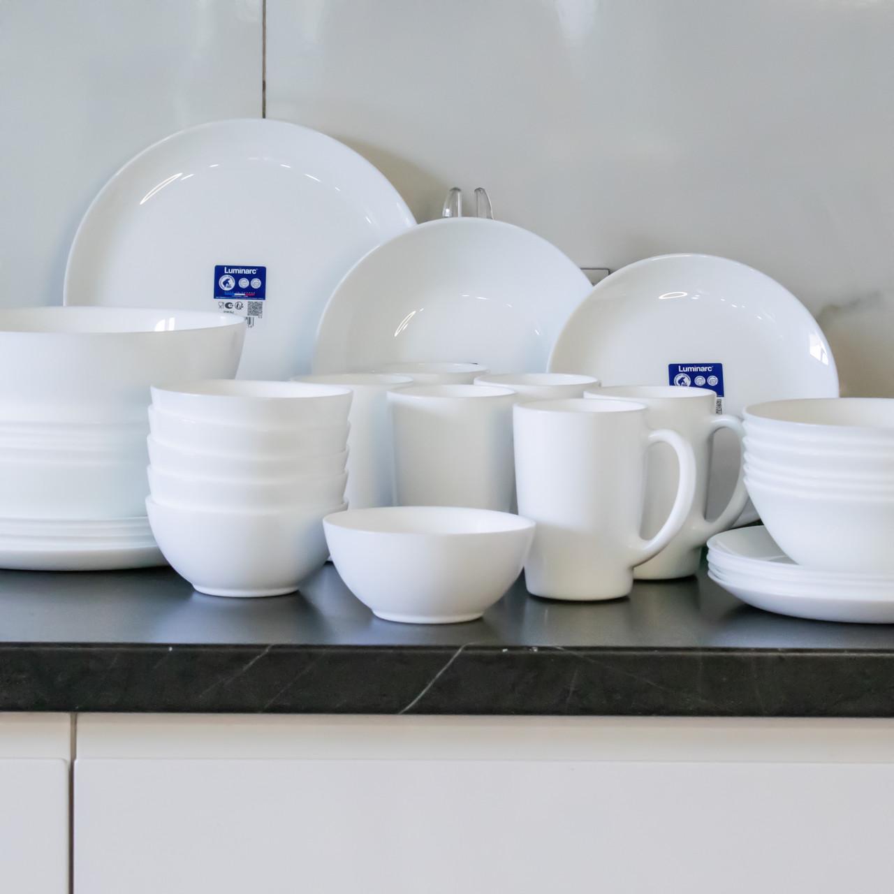 Набор посуды Luminarc 35 в тех таре Diwali White - фото 2 Набор посуды Luminarc 35 в тех таре Diwali White - фото 2