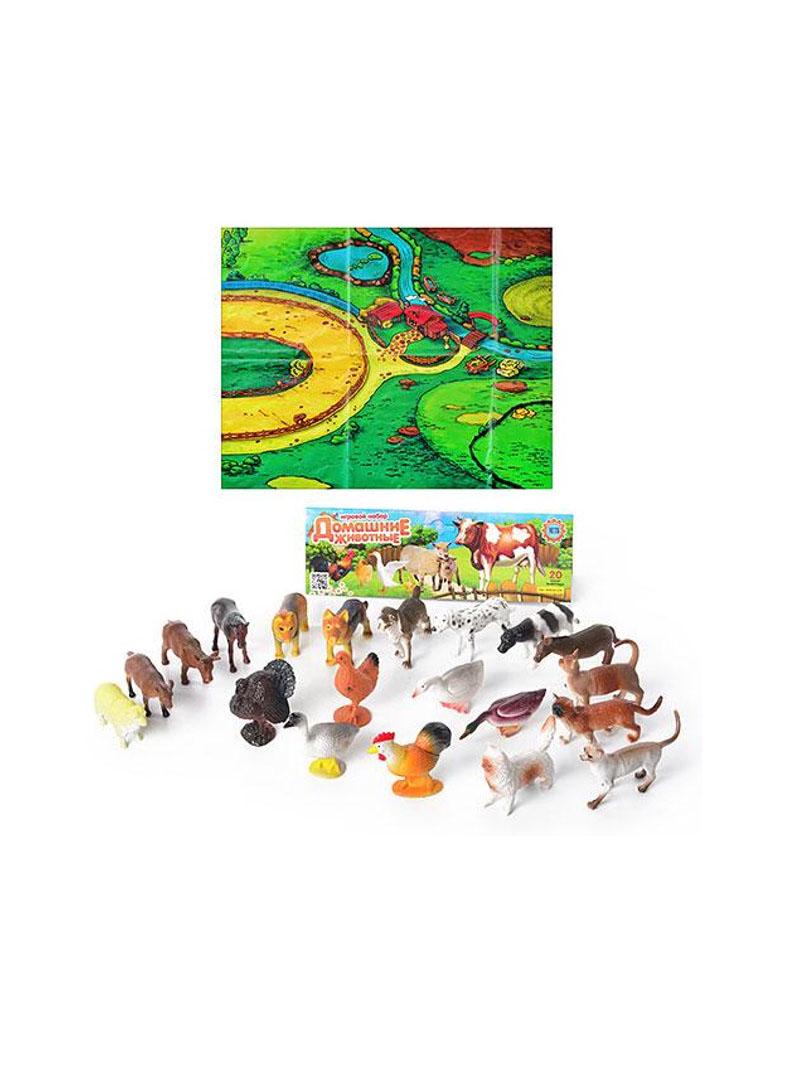 Набор фигурок HOME M 0256 U/R Домашние животные 20 шт.