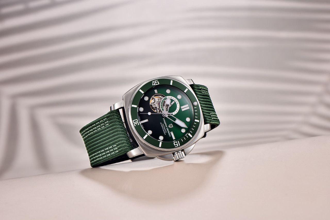 Наручные часы Pagani Design PD1736 20 BAR Green (0140)