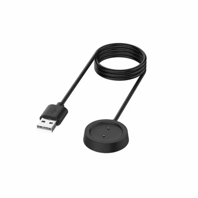 Кабель зарядний Prime USB для смарт-годинників Amazfit GTS/GTR 42mm/GTR 47mm T-Rex A1913/A1909/A1901/A1918 1 м Чорний - фото 3