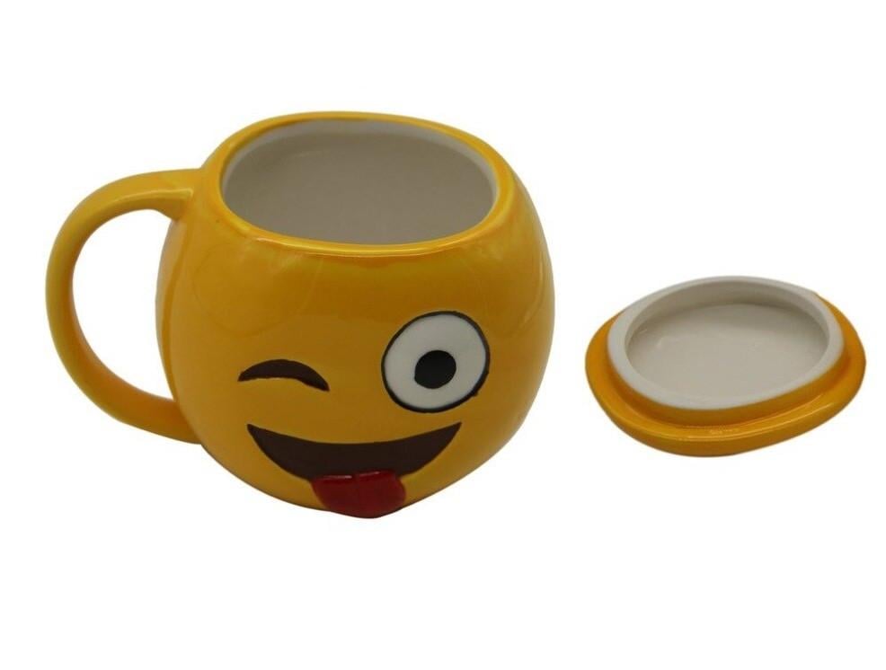 Чашка керамічна 3D Emoji LOL 330 мл (Mug EL10.025)