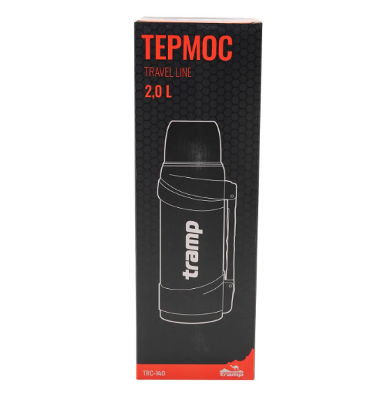 Термос Tramp Travel Line 2.5 л Чорний - фото 10 Термос Tramp Travel Line 2.5 л Чорний - фото 10