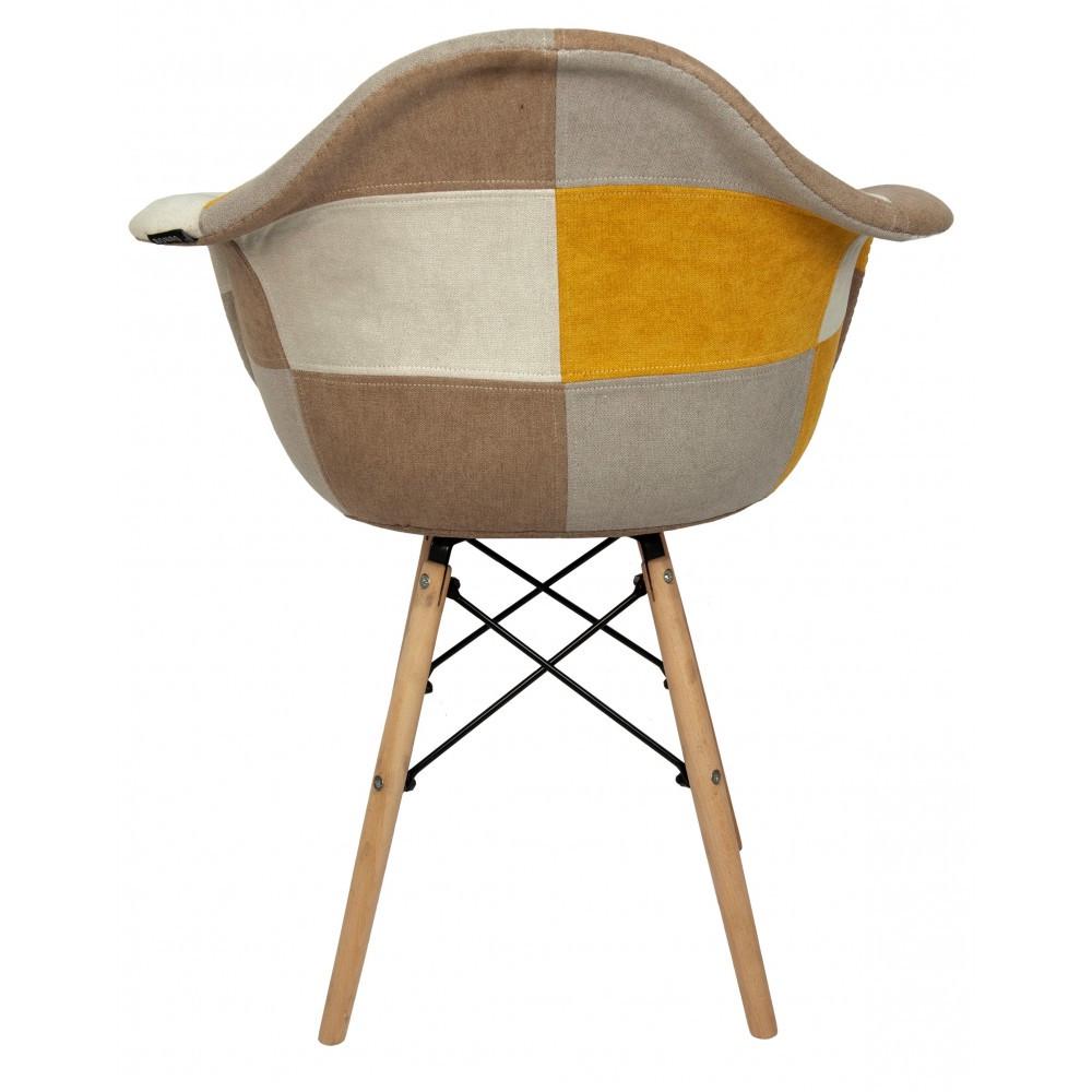 Стул для кухни обеденный Bonro В-437 PW03 PATCHWORK (42300085) - фото 5 Стул для кухни обеденный Bonro В-437 PW03 PATCHWORK (42300085) - фото 5